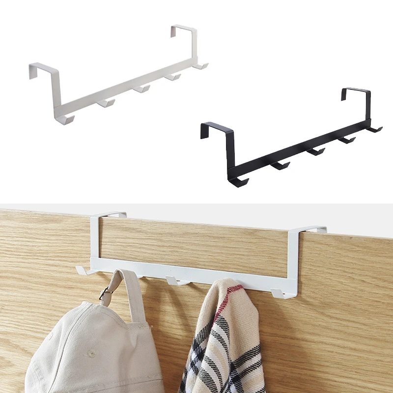 Kitchen Gadgets Storage Ideas - Kait atas pintu 5 kait kunci