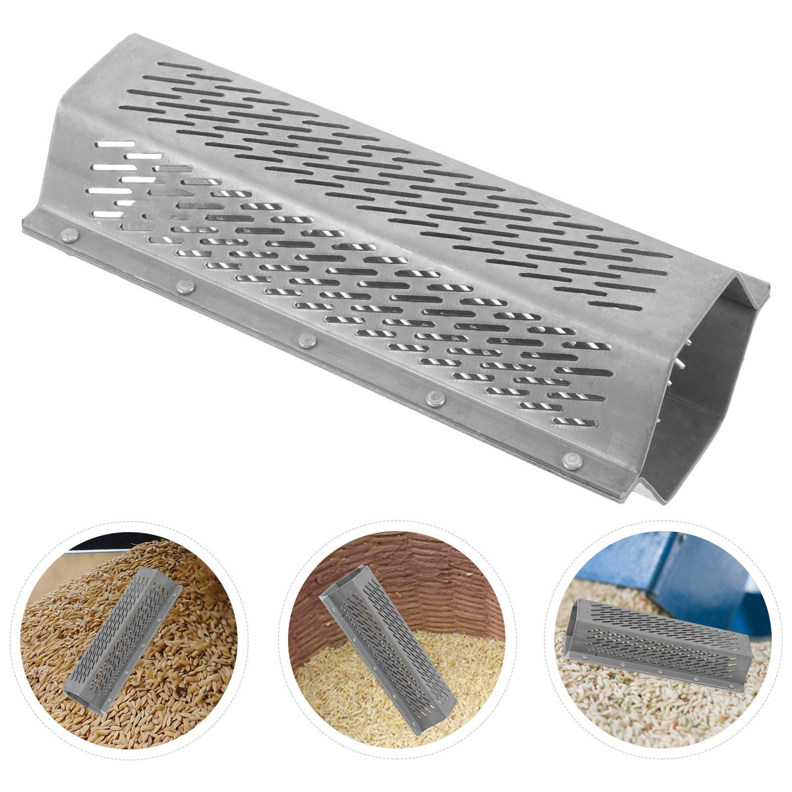 Stainless Steel Strainer - Saringan Pengupas Kulit Beras, Terbuat dari