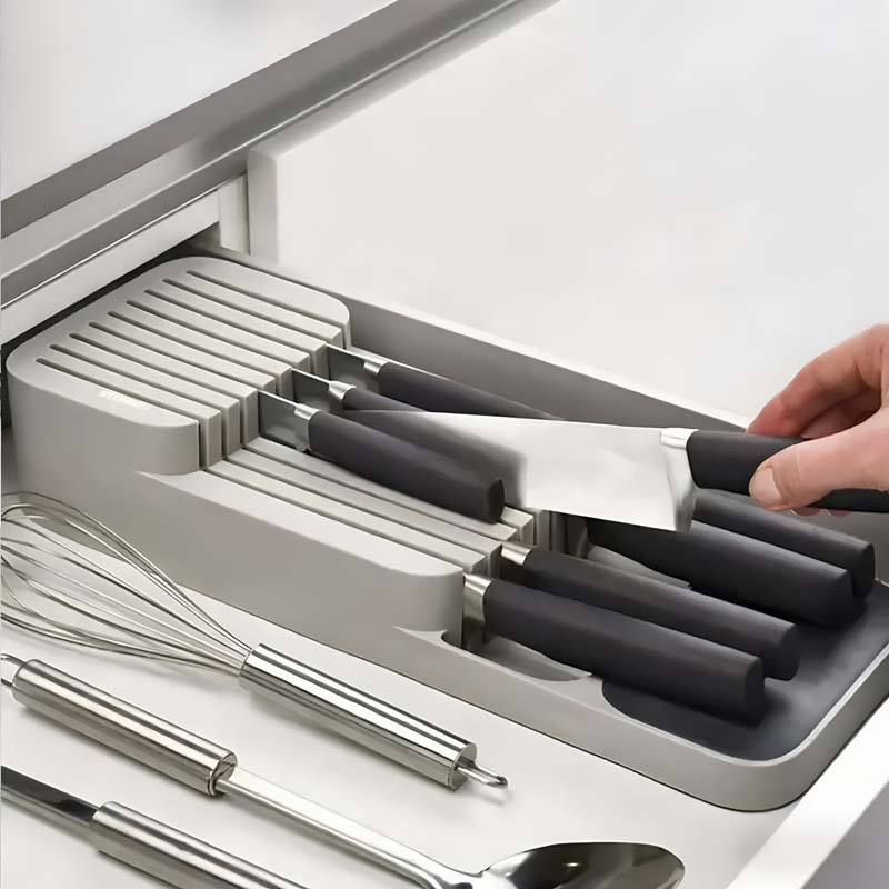 Kitchen Gadgets Storage Ideas - Kotak Penyimpanan Pisau Praktis - Aksesori