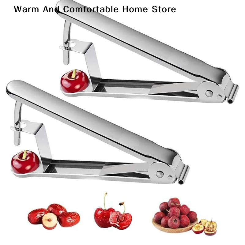 Kitchen Gadgets Tools - Penghilang Biji Multifungsi untuk Ceri, Hawthorn,