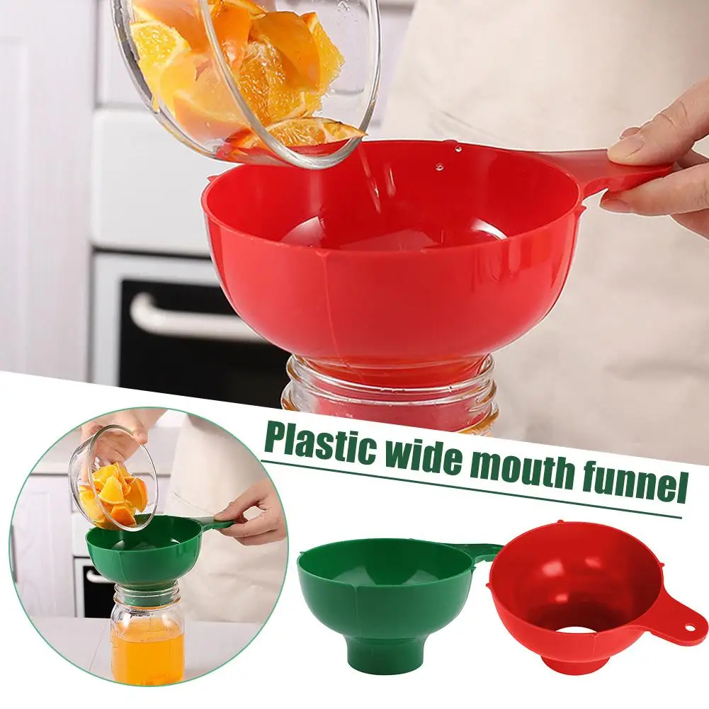 Kitchen Gadgets New - Corong Plastik Baru, Corong Mulut Lebar,