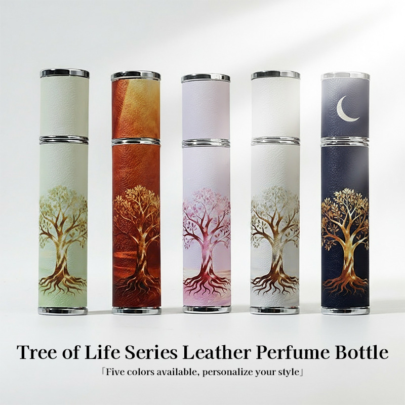 Kitchen Gadgets 2025 - Botol Parfum Kulit Seri Pohon Kehidupan,