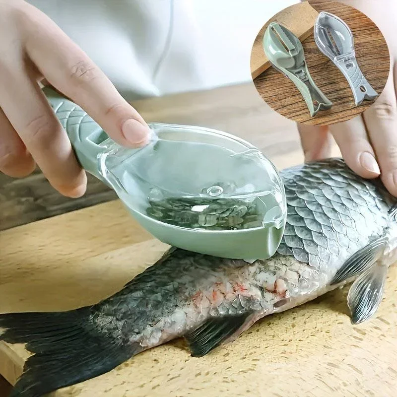 Kitchen Gadgets Helpful - 1 buah alat pengikis sisik ikan,