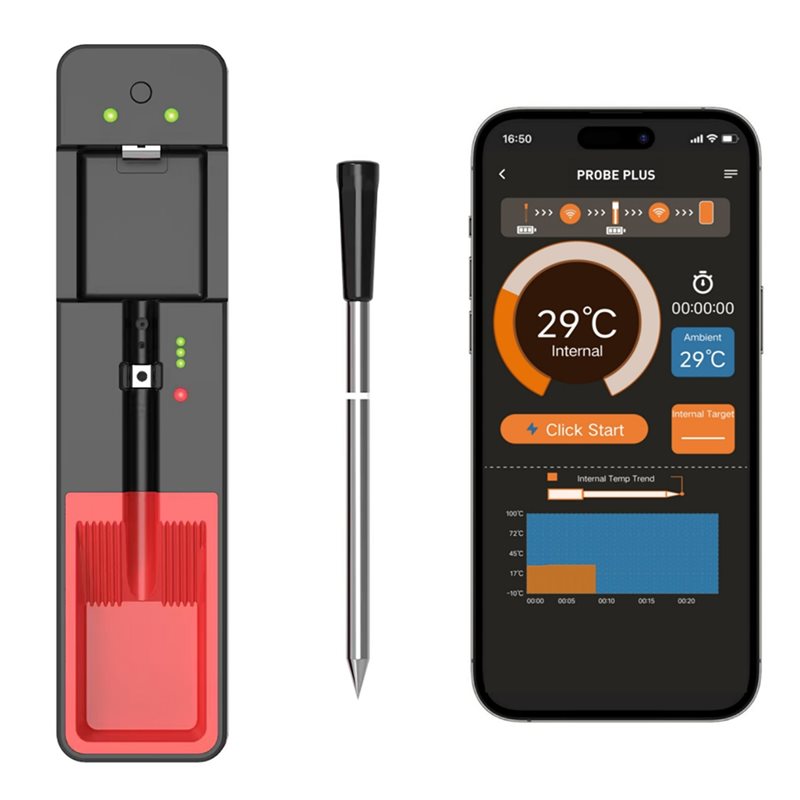 Meat Thermometer - Termometer Daging Babi - Termometer Panggangan