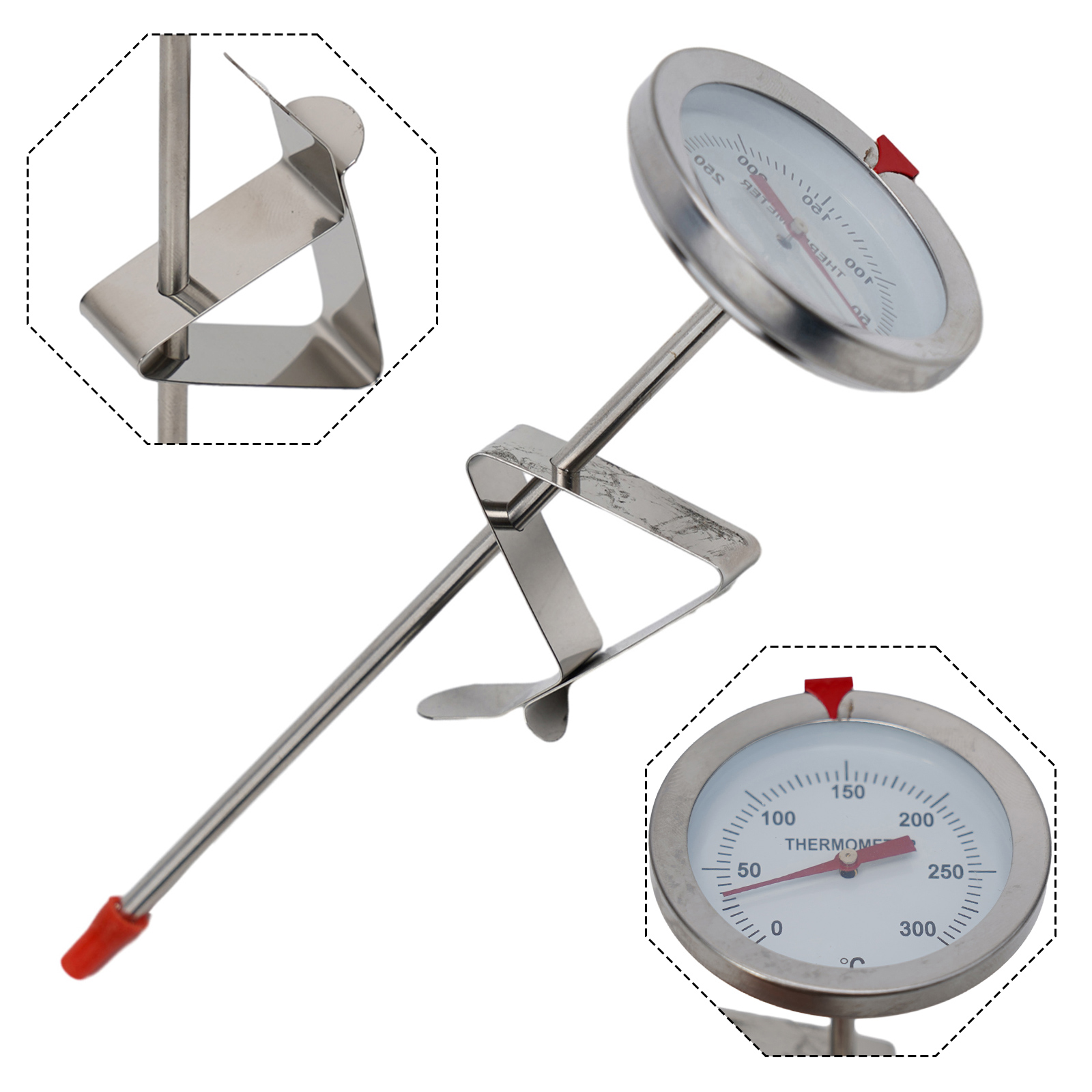 Kitchen Gadgets Tools - Termometer Probe Baja Tahan Karat Alat