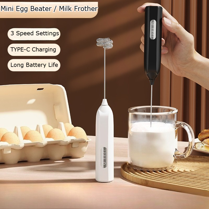 Kitchen Gadgets Products - Pengaduk Susu Elektrik Genggam Otomatis Pembuat