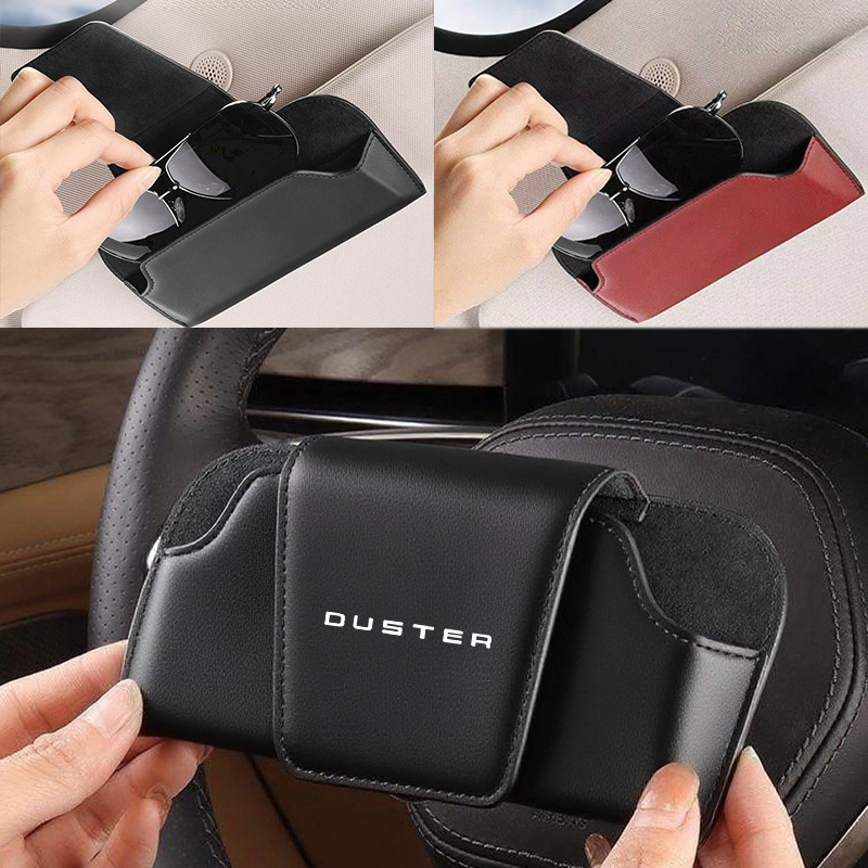 Kitchen Gadgets 2025 - Penjepit Kacamata Kulit untuk Sun Visor