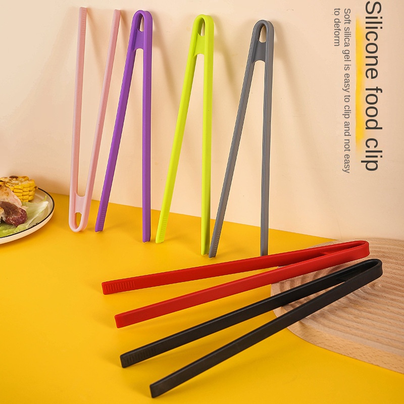 Kitchen Gadgets Products - Penjepit Makanan Silikon, Penjepit Anti Panas