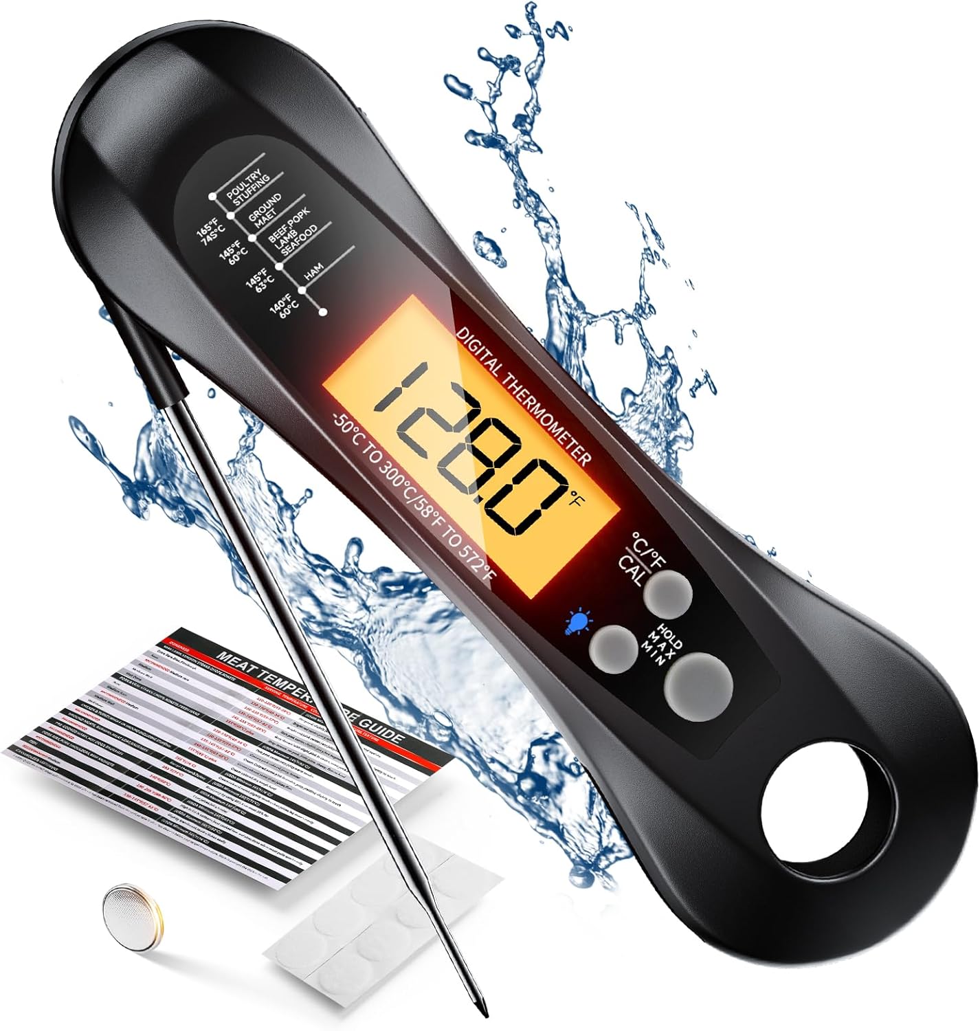 Termometer Daging Digital Taha - Meat Thermometer ulasan dan harga