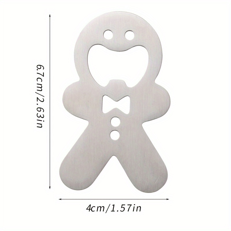 Pembuka Botol Gingerbread Man  - Kitchen Gadgets Men ulasan dan harga