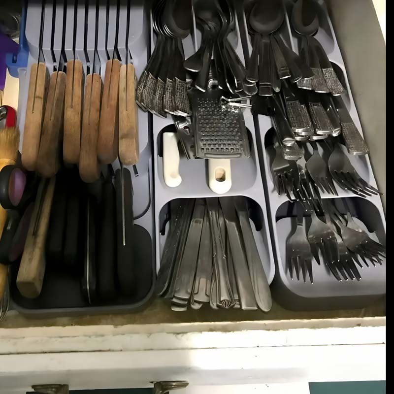 Kotak Penyimpanan Pisau Prakti - Kitchen Gadgets Storage Ideas ulasan dan harga