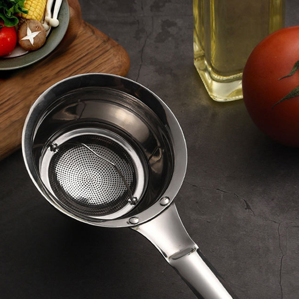 1 buah sendok saringan minyak  - Stainless Steel Strainer ulasan dan harga