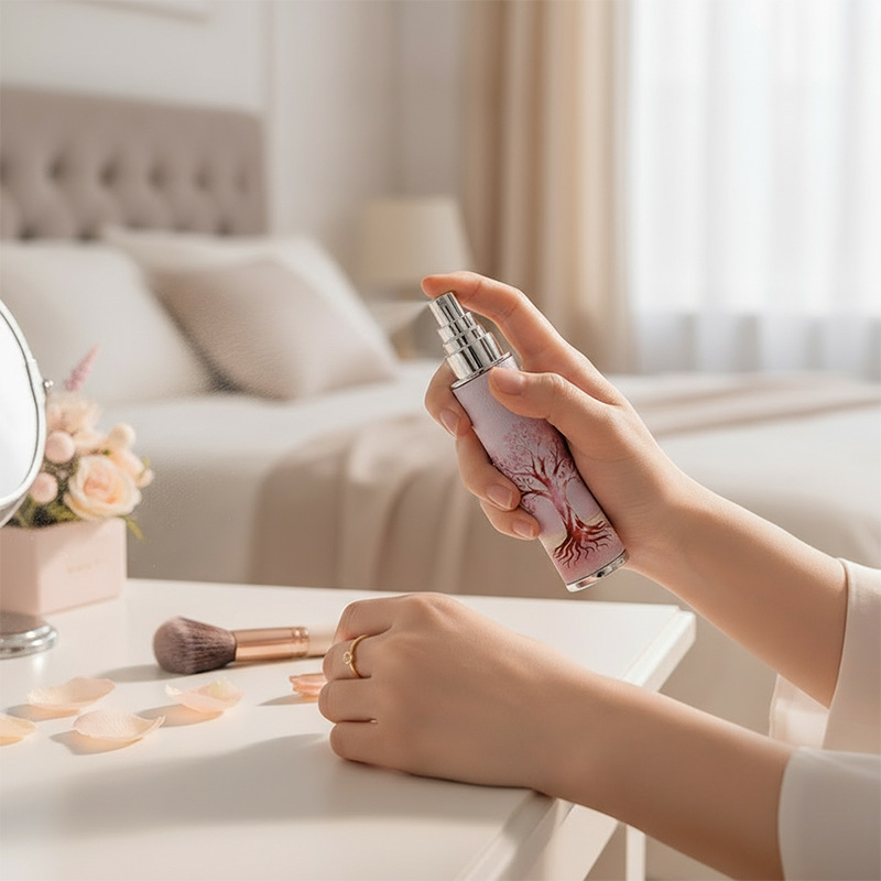 Botol Parfum Kulit Seri Pohon  - Kitchen Gadgets 2025 ulasan dan harga
