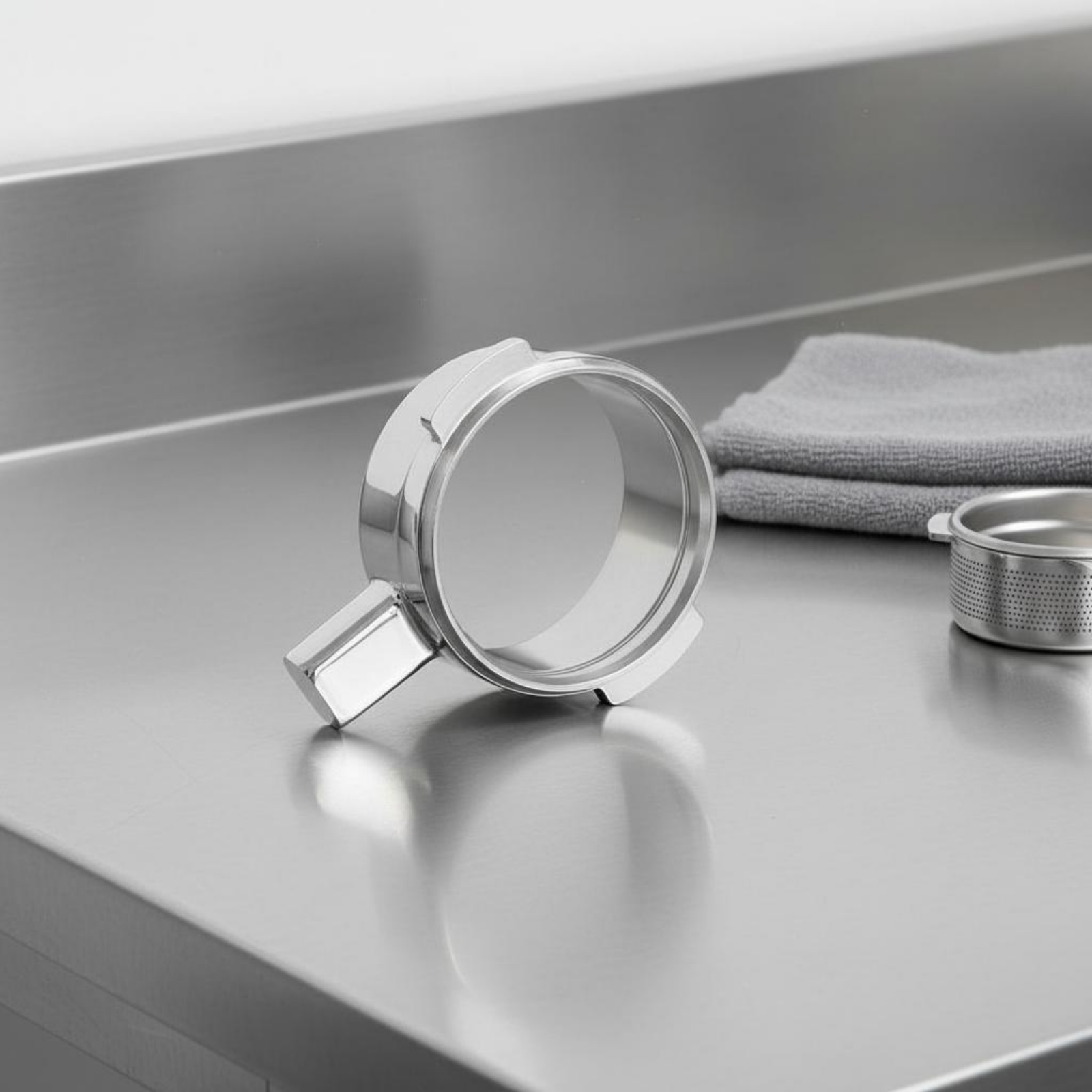 Kepala Portafilter Tanpa Dasar - Stainless Steel Strainer ulasan dan harga