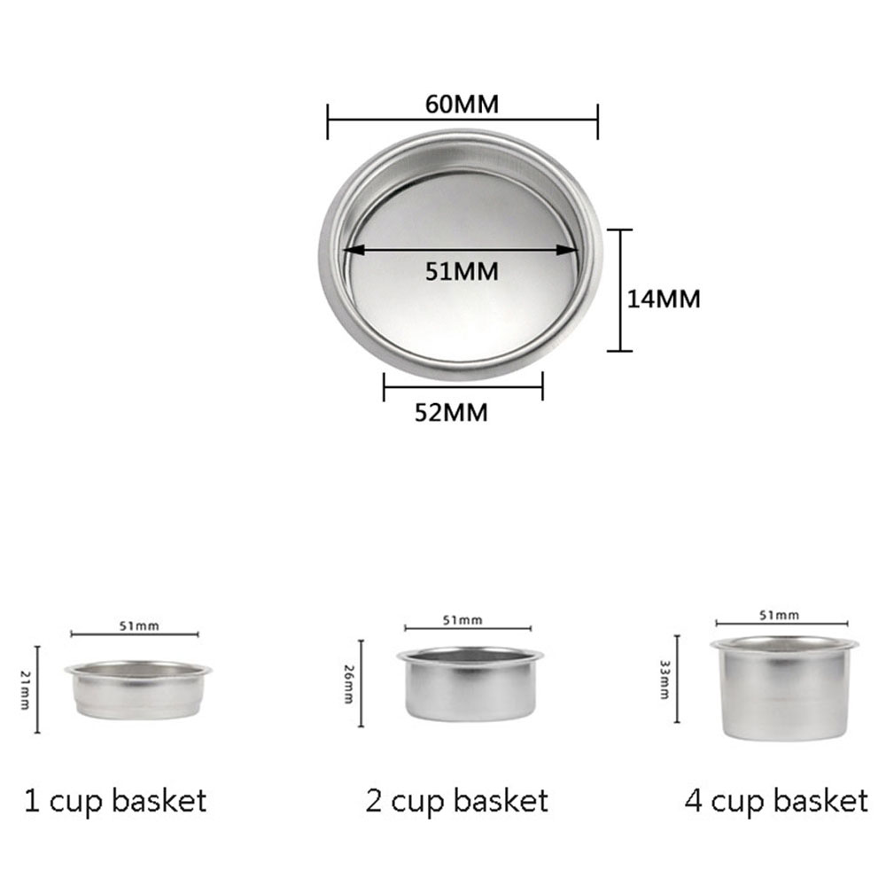 Portafilter tanpa dasar 51mm u - Delonghi Espresso Magnifica ulasan dan harga